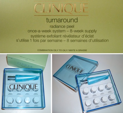 Clinique turnare radiance peelonce-o săptămână sistem, mic-bate