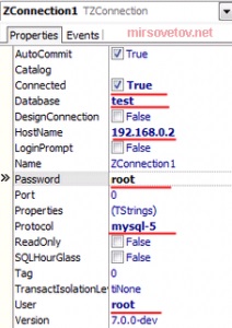 Delphi - підключення до mysql