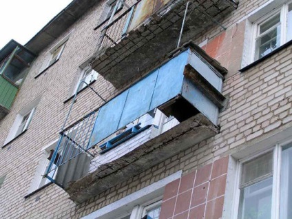 Демонтаж балкона і лоджії своїми руками