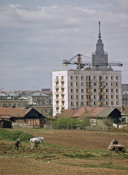 Rural Moscova anii 50 - 60 ai secolului xx (36 fotografii) - Trinity