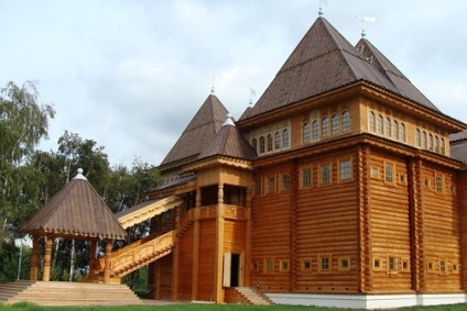 Păduri, case, case și case din lemn din Rusia în 17-20 de secole