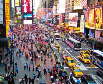 Kilenc elképesztő tényeket Times Square New York City