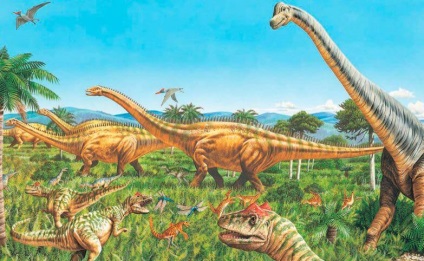 Diplodocus, lumea animalelor și plantelor