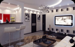 Design interior de apartamente - a crea un design modern de apartamente