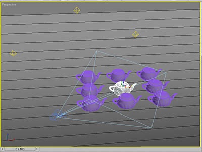 Dof (adâncimea câmpului) vom face manual - lecții 3ds max