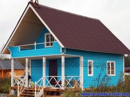 O casă din cherestea din districtul Podolsky pentru Vitalia Sidorkin