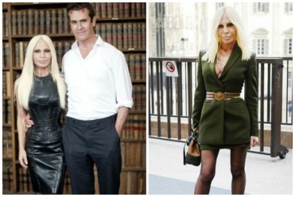 Donatella Versace, ca steaua privită înainte și după operațiunile din plastic