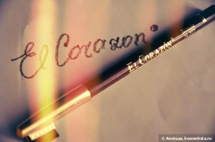 El corazon waterproof eyebrow pencil # 307 blonde, олівець для брів відгуки