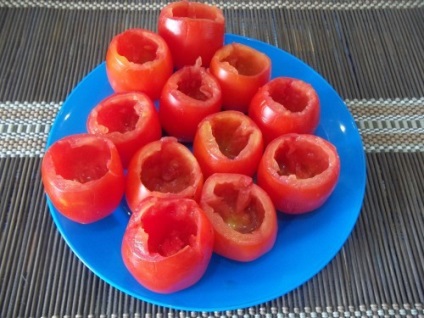 Фаршировані помідори м'ясним фаршем, рецепт з фото