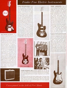 Fender bas de jazz, blog de muzică despre chitare și echipamente muzicale