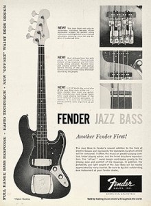 Fender bas de jazz, blog de muzică despre chitare și echipamente muzicale