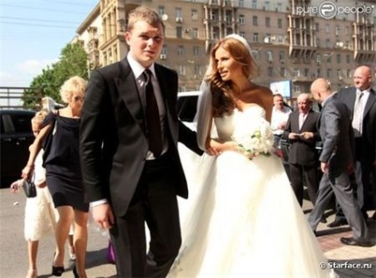 Fényképek csodálatos esküvő fia Fjodor Bondarcsuk Moszkvában került sor - Érvek Izhevsk