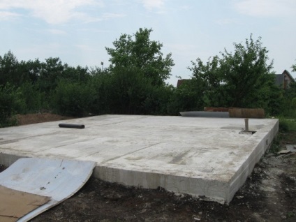 Fundația pentru o casă din beton gazos cum să construiască