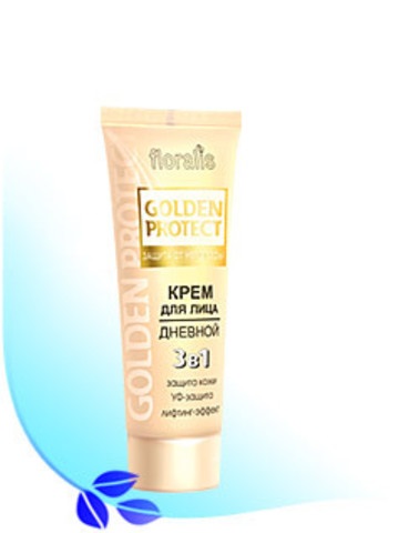 Crema de zi de aur de protecție 3 în 1 75 ml (floralis)