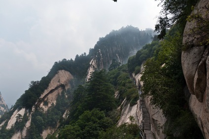 Huashan Mountain és nyomvonal halál