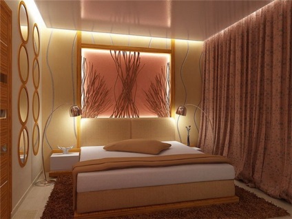 Interior pentru o cameră cu o lipsă de lumină solară