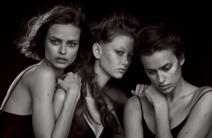 Irina Shayk, Kate Moss, Lara Stone și alte modele din istoria fotografiei lui Peter Lindbergh, noul timp