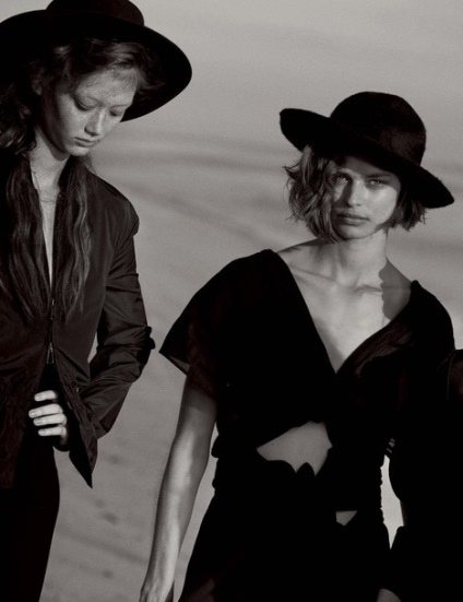 Irina Shayk, Kate Moss, Lara Stone și alte modele din povestea foto a lui Peter Lindbergh, noul timp