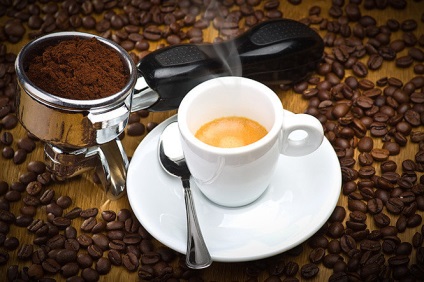 Expresul italian de a distinge cafeaua reală italiană