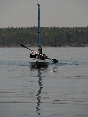 Sailing pentru caiace