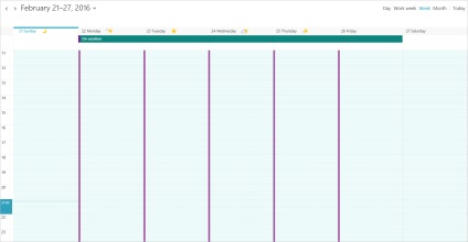 Az Outlook konfigurálása egy pihentető nyaralás