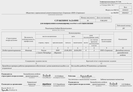 Як правильно оформити відрядження