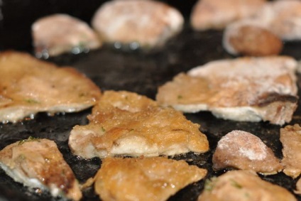 Cum să gătești niște umbrele de ciuperci în fotografie batut, rețete, cum să prăjești ciupercile pentru dieta acasă