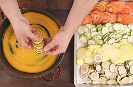 Főzni ugyanazon recept lecsó (ratatouille) Főzni ugyanazon recept lecsó
