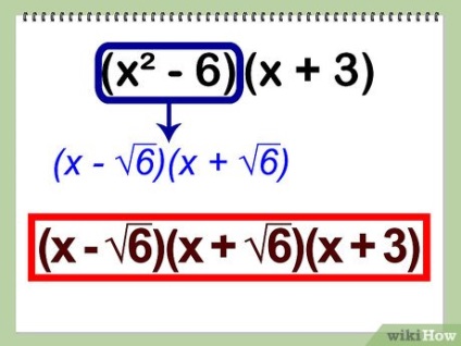 Cum să factorizăm un polinom de gradul trei în factori