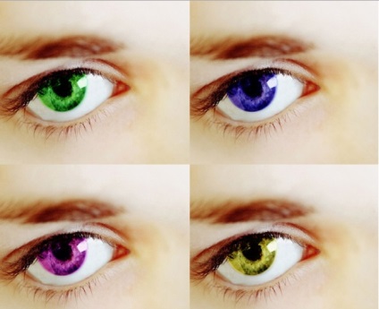 Як зробити красиві очі в фотошопі