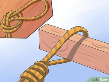 Як зробити сходи з мотузки