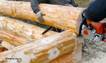 Hogyan készítsünk egy faházban a láb saját kezűleg a technológia, tanácsadás