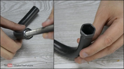 Як зробити торцевої ключ з пвх труби