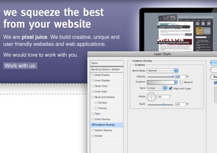 Як створити сучасний веб-дизайн в фотошопі