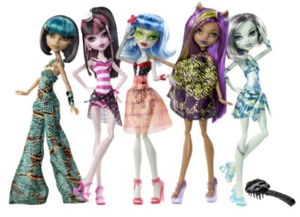 Hogyan rendeljünk Monster high amerikai