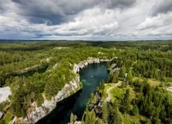 Karelia, canion de marmură
