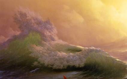 Картина айвазовского «9 вал», опис сюжету і історія