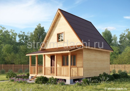 Kemerovo - gerenda házak kulcsrakész építése log otthonok a Kemerovo régióban