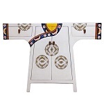 Китайський шафа chinese wedding cabinet white, loft concept, купити дешево з доставкою ціна 115 000