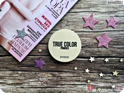 Pulbere mată compactă divage true color - 