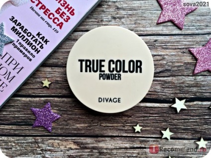 Pulbere mată compactă divage true color - 