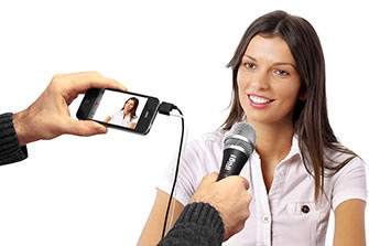 Microfon condensator ik multimedia irig mic