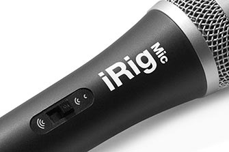 Microfon condensator ik multimedia irig mic