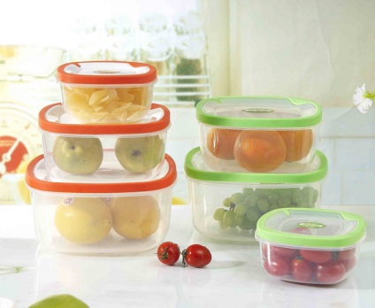 Élelmiszer tárolására szükséges konténerek - melyik a jobb