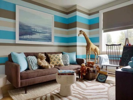 Brown háttérkép fotó a belső falak, hogy melyiket válassza, milyen színű alkalmas bútorok
