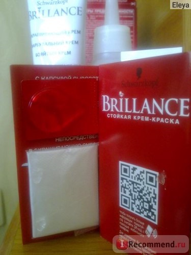 Фарба для волосся schwarzkopf brillance - «про плюси і мінуси, фото всередині