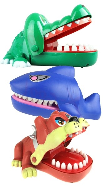 Кроко дантист - купити іграшку - крокодил дантист з зубами