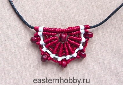 Pendant macrame, clasă de masterat țesut pandantiv în tehnica macrame, hobby oriental