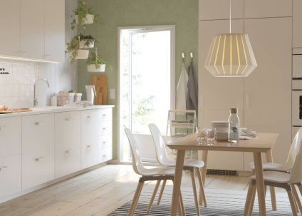 Bucătărie Ikea fotografie de cele mai bune opțiuni de interior în stil scandinav