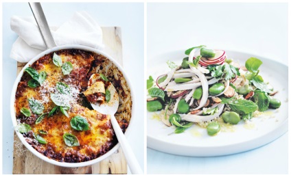 Lasagna, klasszikus recept lépések (mászás) Lasagne, egy klasszikus recept lépésről lépésre